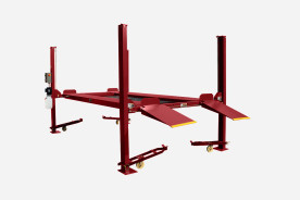 FP24 4 Säulen Hebebühne Hauptbild Rot