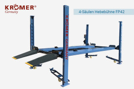 Seitenansicht - 4 Säulenhebebühne-Hauptbild