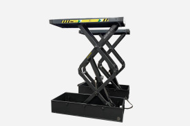 Verzinkte Doppelscherenhebebühne