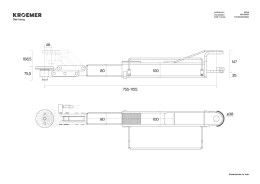 Tragarmset kurz mit Quickarm II528