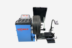 Anzeigebild: Reifenwuchtmaschine RB82 Blau Inklusive Hilfsarm, Fußbremse, Reifenabdeckung