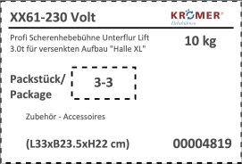 Zubehör für XX61